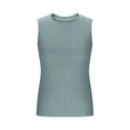 thumbnail image 6 of VerPetridure Womens Tank Tops Loose Casual Summer Tops Crew Neck Basic Sleeveless Shirts Trendy, 6 of 8