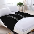 thumbnail image 3 of Durable Soft & Warm Flannel Blanket - Cozy Abstract Design for Sofa Travel Bed & Chair - Perfect for Modern Home Decor, 3 of 7