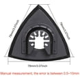 thumbnail image 4 of Universal Triangular Sanding Pads - Velcro Strap, For Oscillating Multi-Tool For Wood Sanding, Used With Sandpaper, 4 of 5