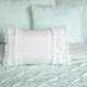 thumbnail image 2 of Ravello Pintuck Edredón Light Aqua Juego de 5 piezas Full / Queen Lush Decor 16T002154, 2 of 2