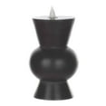 thumbnail image 2 of Melrose LED Tapered Flameless Candles with Remote - 6.75" - Black - Set of 2, 2 of 2