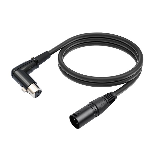 Cable de extensión de micrófono XLR XLR de 3 pines a conector de micrófono XLR
