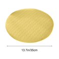 thumbnail image 6 of AuroraX Comfort Cozy Seat Cushion for Office Chair Thick Yellow Cute Non-Slip Round Chair Cushions for Tailbone Pain – Coccyx & Sciatica Relief 13"x13" Pad for Balcony Home Dining School, 6 of 6