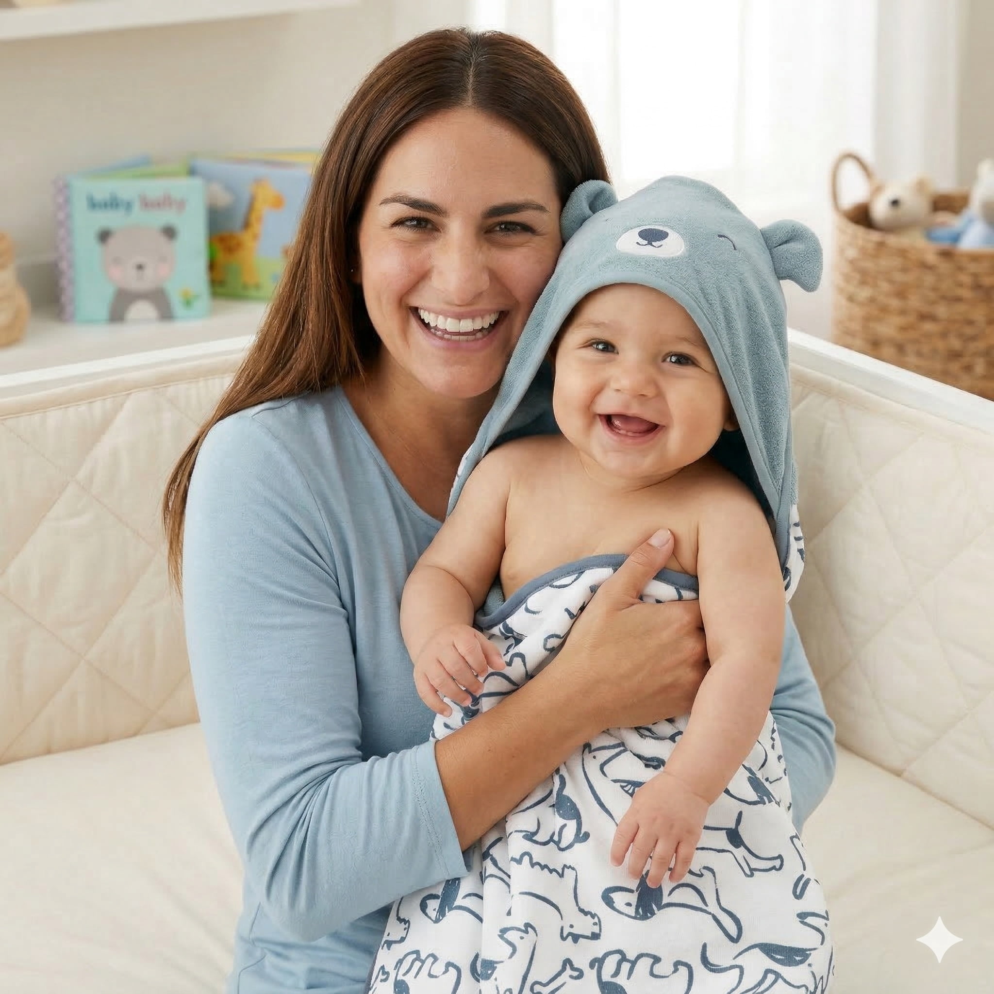 Baby 2-Pack Hooded Baby Towels