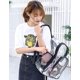 thumbnail image 5 of LHSHID Clear Backpack for Women Waterproof Heavy Duty Transparent Backpacks Men PVC Beach Bag Fashion Bookbags, 5 of 7