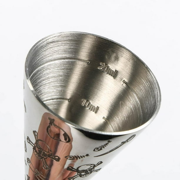 30/ 60ml / / Cocktail Jigger Measuring Cup Stainless Steel Ounce