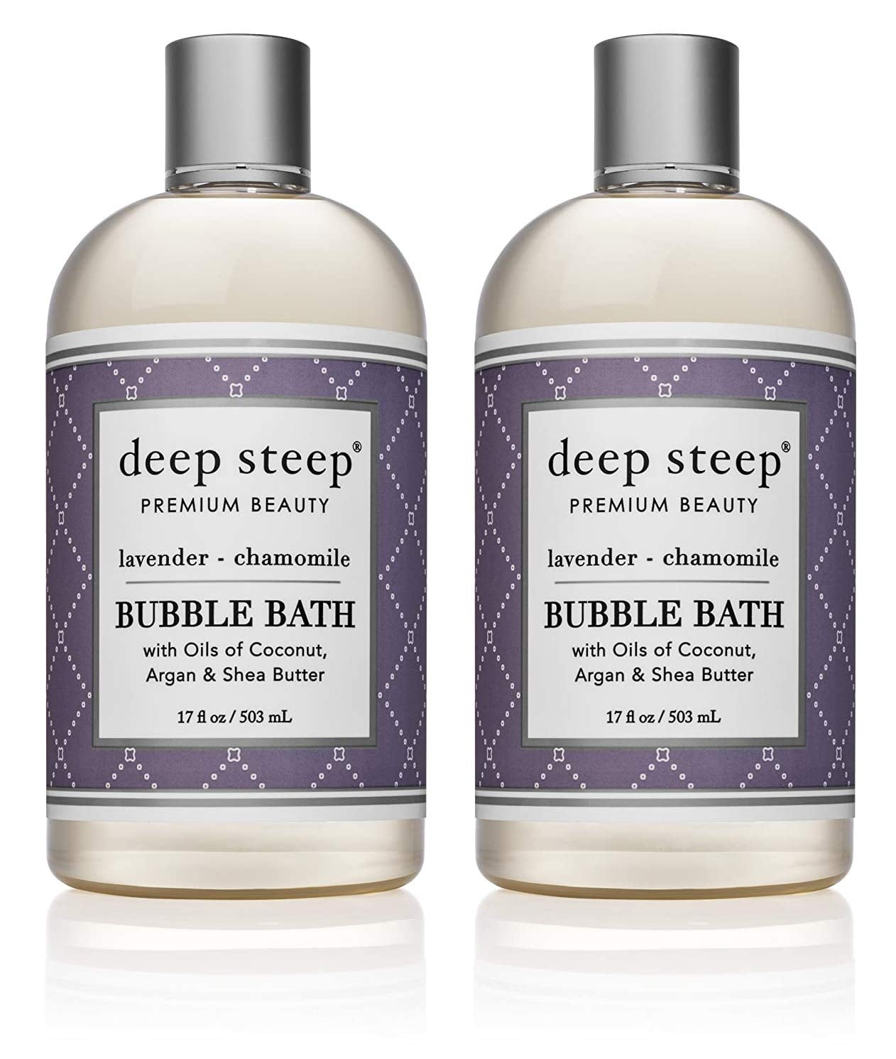Deep Steep Natural Bubble Bath with Organic Ingredients, Lavender