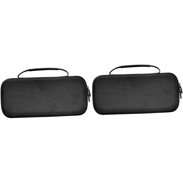 ADPWRL Lot de 2 Sacs de Rangement à Fermeture Éclair Étui pour Console de Jeu Sac de Rangement Portatif pour Console de Jeu Étui de Transport pour Console de Jeu Sac pour Console de Jeu Étui Rigide en Eva Étui de Protection de Voyage