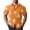 Orange, variant on Men's Plus Size Hawaiian Shirt Button Down Tropical Holiday Beach Shirts Casual Short Sleeve Tops Cuban Collar Beach Print Aloha Shirt