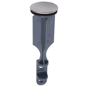 Bouchon de Vidange de Salle de Bain, Chrome, 5-1/8 x 1-3/8 Po -249-930