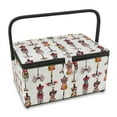 thumbnail image 1 of Dritz XL Sewing Basket, Gray Dress Forms, 1 of 6