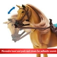 thumbnail image 3 of Sunny Days Entertainment Quarter Horse with Moveable Head Realistic Sound and 14 Grooming Accessories Blue Ribbon Champions Deluxe Toy Horses, 3 of 7