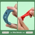 thumbnail image 2 of (Bleu (pack de 2)) Silicone Anti-scalding Pot Poignée Gants, 2 of 14