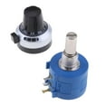thumbnail image 3 of LOVIVER Potentiomètre Multitour Réglable 3590S-2-103L 20K Ohm avec Bouton Rotatif du Cadran, 3 of 8