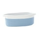 thumbnail image 3 of Cesta de cuerda de algodón Cesta de regalo vacía multiusos Cesta tejida con asa para blanco azul claro, 3 of 9