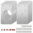 thumbnail image 3 of 10Pair Cabinet Hinge Repair Tool Plate Close Hinges Kitchen Cupboard Door Fixing, 3 of 3
