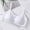 White, variant on Training Bras for Girls Seamless Adjustable Cotton Cami Bralettes 7-14Y,Student Bra Fixed Cup Chest Wrap With Chest Pad Top Bra Running