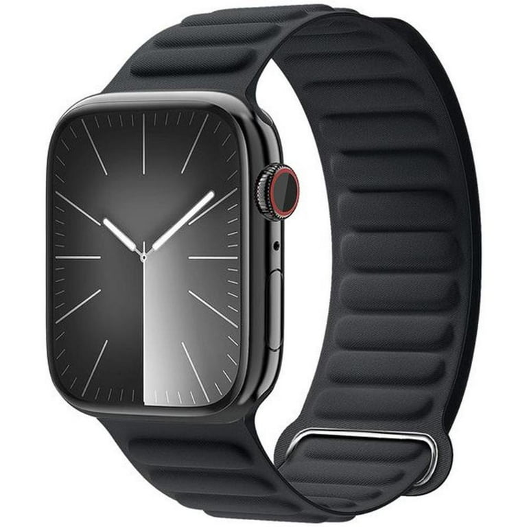 Yepband Magnetic Link Band Compatible with Apple Watch Band iWatch Bnads 49mm 45mm 44mm 42mm 41mm 40mm 38mm FineWoven Loop Strap Magnet for iWatch