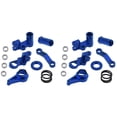 thumbnail image 1 of 2X Campanillas de Dirección de Aluminio Y Conjunto de Servo Protector para 1/10 Slash Hop-Up Azul Marino, 1 of 6