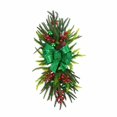 thumbnail image 5 of GUOOL Artificial Christmas Swag Christmas Stair Swag Decoration Stair Garland Xmas Stairway Swag for Mantle Railing Wall Home Decor Green, 5 of 9