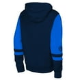 thumbnail image 3 of Youth Outerstuff  Navy Dallas Mavericks Straight to the League Full-Zip Hoodie, 3 of 3
