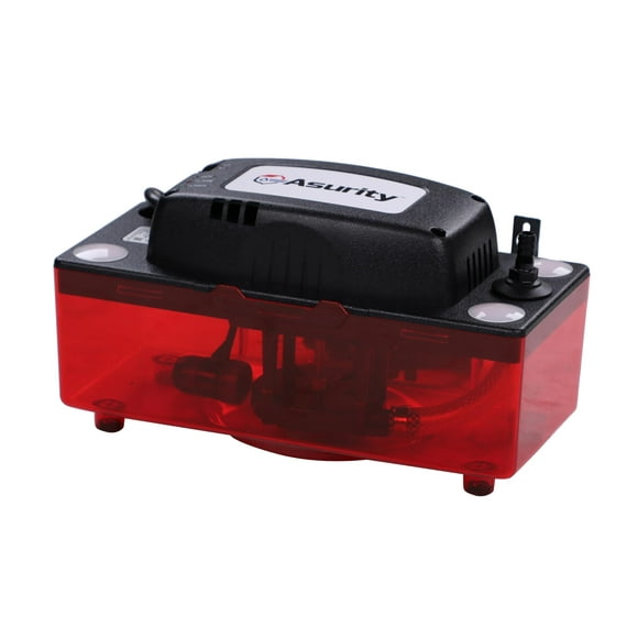 DiversiTech CP-22 HVAC Condensate Pump with 22' of Lift, 120V, Red/Black