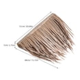 thumbnail image 2 of GOOHOCHY Plastic Thatch Roofing Realistic Artificial Grass Roof Thatch Palm Thatch for Tiki Bar Garden Easy to Install Ideal for Mexican Style Thatch Roof Decoration, 2 of 8