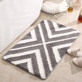 thumbnail image 2 of Alfombra de baño JAMW gris claro antideslizante 50*80cm Sencillez, 2 of 5