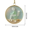 thumbnail image 3 of Kumdkd Sea Glass Nativity Ornament - Handmade Christmas Tree Decoration with Beach Style (8cm), 3 of 8
