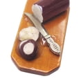 thumbnail image 3 of Juguete de Comida en Miniatura de La de Cortar de de de para La Decoración de La de /12 Macarena Tabla de cortar en miniatura, 3 of 7
