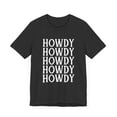 thumbnail image 3 of Cool Howdy Western Country Cowgirl cowboy Rodeo ranch Unisex T-shirt, 3 of 5