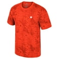 thumbnail image 2 of Men's Colosseum Orange Clemson Tigers Floral Printed T-Shirt, 2 of 3