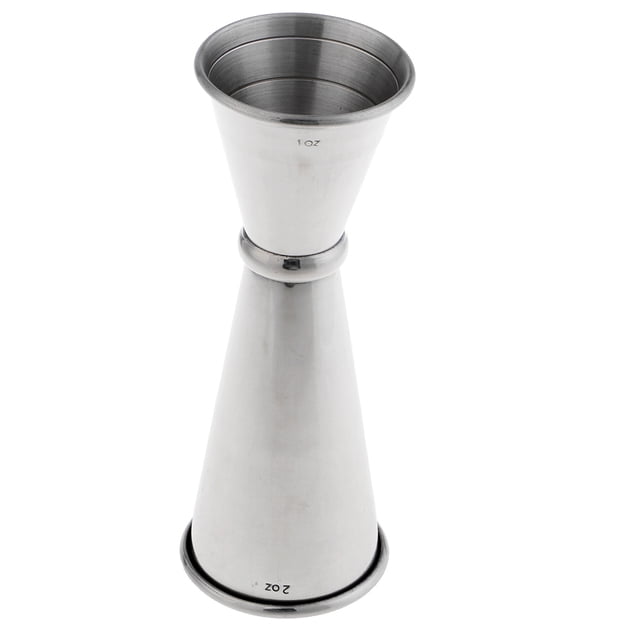 Barra de medición Sunnimix de Acero inoxidable jigger de cóctel 30 60ml