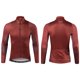 thumbnail image 3 of Santic - Maillot de ciclismo para hombre, camisetas de manga larga de verano para ciclismo de montaña, chaquetas de bicicleta, bolsillos, ropa deportiva para exteriores, 3 of 5