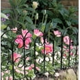 thumbnail image 3 of 7470933 EDGING SCROLL FENCE 18"" Panacea 18 in. L X 18 in. H Steel Black Scroll Garden Edging (Pack of 1), 3 of 5