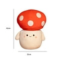 thumbnail image 2 of Adorable juguete de peluche en forma de hongo, suave adorno de almohada para sala de estar y dormitorio. Estilo B, 2 of 9