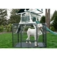 thumbnail image 4 of Heavy Duty Rectangle Tube Pen Dog Cat Pet Training Kennel Crate, 28" Height, 4 of 6
