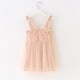 thumbnail image 3 of Vestido de hada hinchada para niños, vestido de tirantes de malla para niñas, alas de mariposa tridimensionales, vestido de princesa para fiesta de cumpleaños, 3 of 5