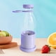 thumbnail image 5 of Exprimidor de vaso eléctrico Mezcladores de frutas a prueba de fugas para cocina casera (420ML) Púrpura, 5 of 8