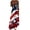 Z13 Multicolor, variant on Erwazi Summer Dresses for Women 4th Of July Printed Crew Neck Sleeveless Ankle Length Dress Celebrations Outdoor Parties Activities Casual Dresses