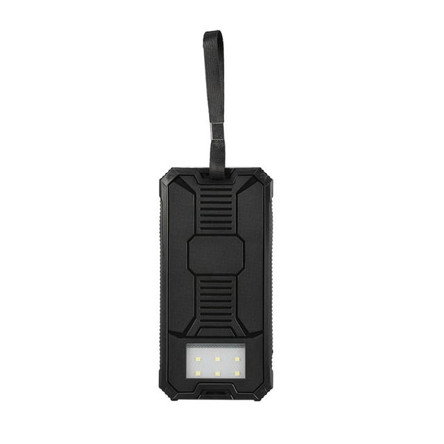 Portable 20000mAh Dual USBMobile Power Bank Case DIY Kit with Fast Charging, Solar Support, and Dual USB Ports