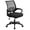 Black, variant on Topeakmart Ergonomic Mesh Office Chair Mid-Back Height Adjustable Computer Chair with Lumbar Support & 360° Rolling Casters, Purple