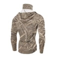 thumbnail image 4 of Men's Sun Protection Hoodie Shirt Hooded UPF 50+ Long Sleeve Fishing Shirt Face Mask UV Rash Guard M Complexion, 4 of 4