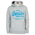 thumbnail image 5 of Superdry Neon Vintage Logo Graphic Pullover Hoodie, Grey, 5 of 5