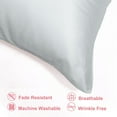 thumbnail image 3 of Unique Bargains Satin Pillowcase Zippered Silky Sateen, 3 of 9