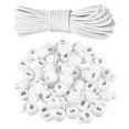 thumbnail image 4 of Destyer 50pack/lot Plastic Stopper Cord Spring For Easy Cords Secure And Tidy Cord Lock Plastic Cord Buckle, 4 of 6