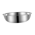 thumbnail image 3 of Cuenco para mezclar de acero inoxidable, ensaladera, lavabo para lavar frutas y verduras, lavabo grueso para servir para mezclar, hornear y cocinar M, 3 of 8