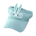 thumbnail image 2 of YAOBAMM Summer Beach Hat Kids Baseball Hat 3D Rabbit Ears Lovely Protection Polyester Summer Beach Visor Hat Outdoor Supply, 2 of 6