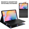 thumbnail image 4 of Funda con teclado para Samsung Galaxy Tab S6 Lite de 10,4 pulgadas con soporte para lápices, 4 of 7