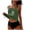 #2-Army Green, variant on WXLWZYWL Summer Tankini Swimsuits for Women Tummy Control Two Piece Bathing Suits with Sporty Pockets Swim Shorts